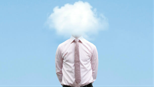 Cloud, met uw hoofd in de wolken?